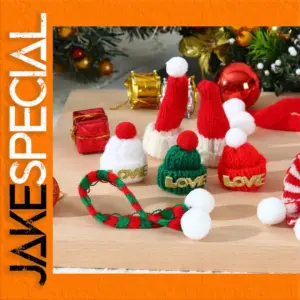 Miniature Christmas Accessories Set for Dollhouses