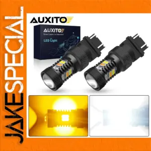 Dual-Color T25 3157 P27/7W LED Bulb Set