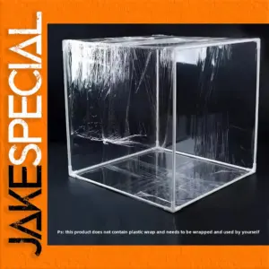 Clear 50x50 cm Baking Dust Cover with Accessories