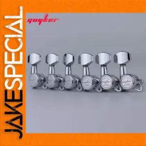 Chrome Locking Guitar Tuners (Set of 6)