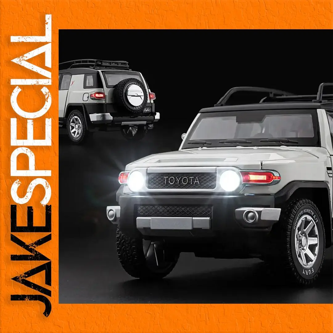 1/24 Toyota FJ Cruiser Diecast Model with Lights 1 1/24 Toyota FJ Cruiser Diecast Model with Lights