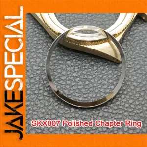 Polished Gold Chapter Ring for NH35 NH36 Movements