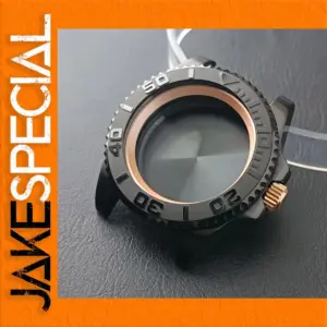 High-Quality GMT Watch Case 40.5mm Stainless Steel