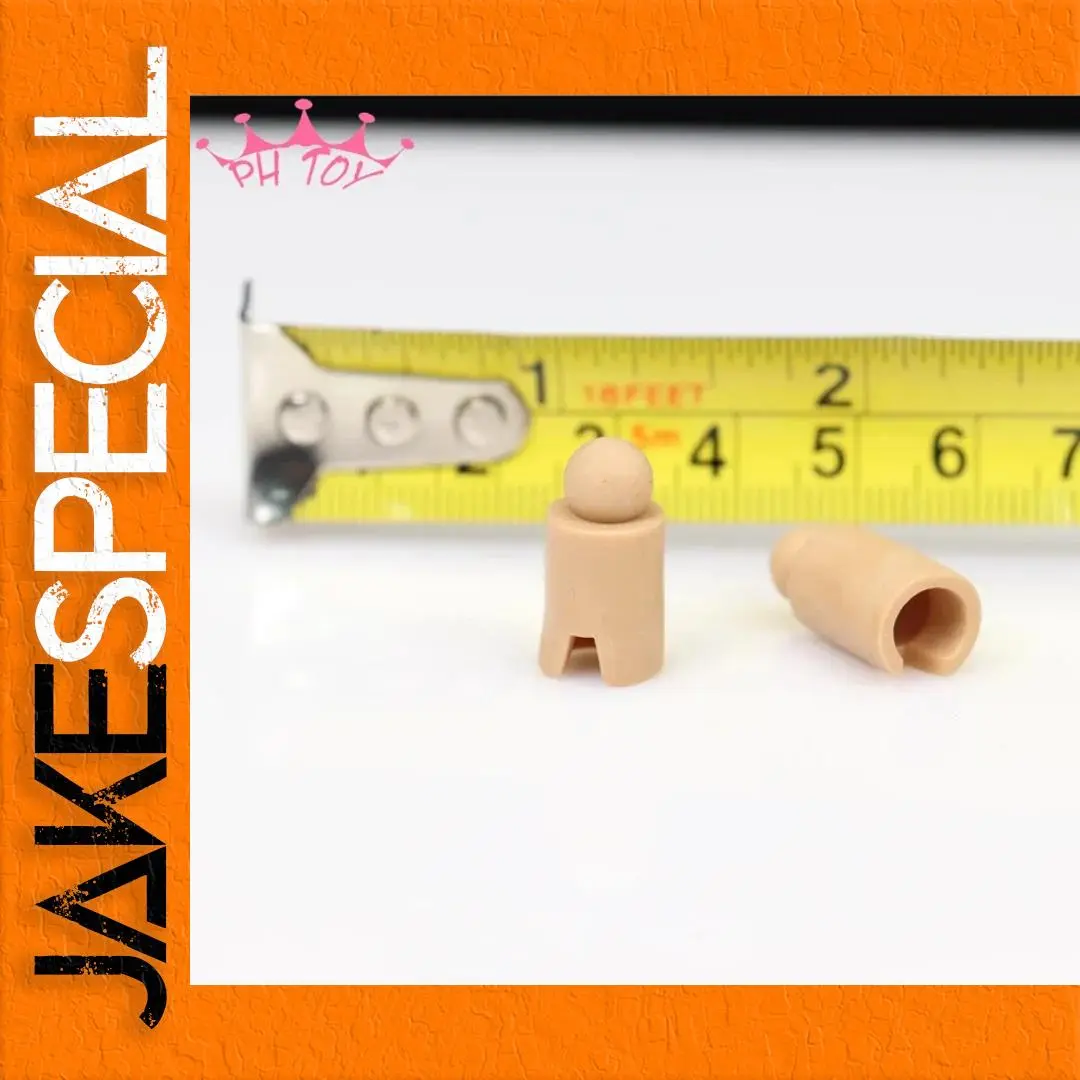 1/6 Scale Male Soldier Feet Connectors Pair 1 1/6 Scale Male Soldier Feet Connectors Pair