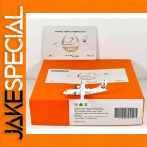 JC Wings 1:400 Japan Airlines ATR-42-600 Model