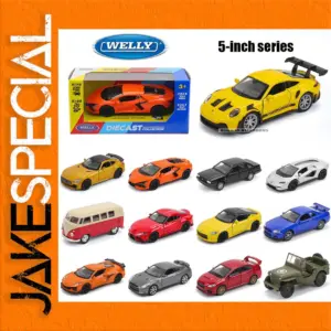 WELLY 5-Inch Porsche 911 GT3 RS Die-Cast Model