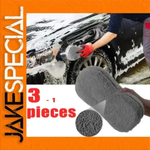 Ultra Microfiber Car Wash Sponge Block 23cm