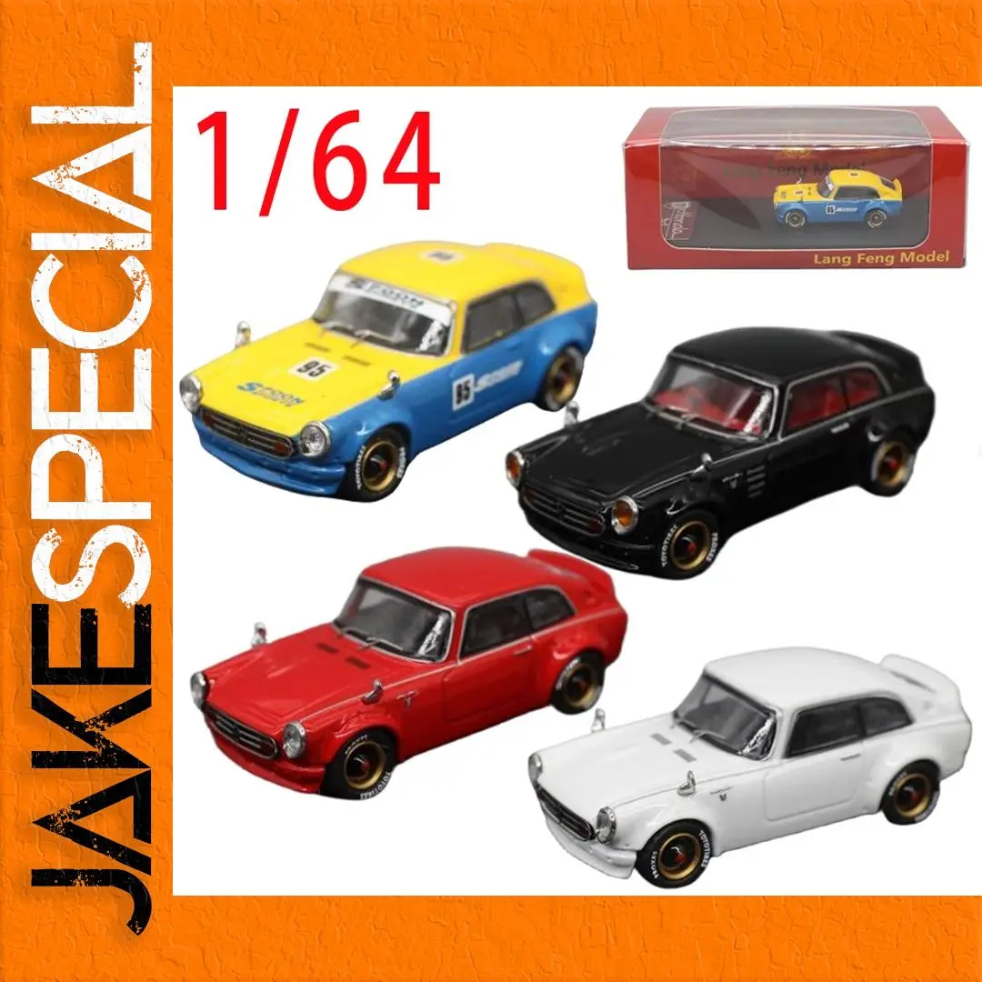 LF Model Cars 1:64 Honda S800 Set of Four 1 LF Model Cars 1:64 Honda S800 Set of Four