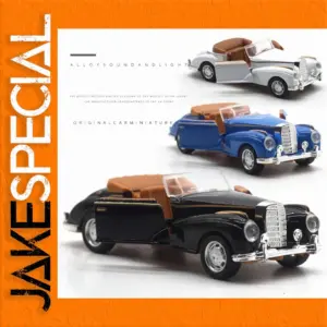 Vintage 1:36 Diecast Convertible Car Model