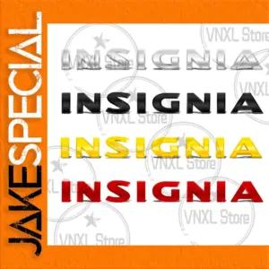 Insignia 3D Metal Emblem for Opel & Vauxhall