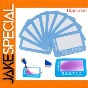 Blue Light Test Card Set for Eyewear Verification