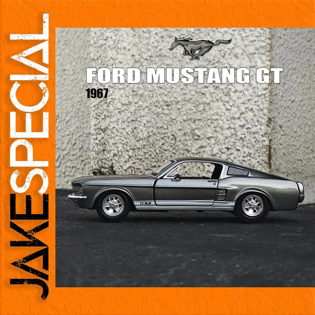1967 Ford Mustang GT 1:24 Diecast Model 1 1967 Ford Mustang GT 1:24 Diecast Model