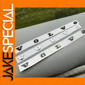 Volvo 3D Metal Rear Badge for Multiple Models