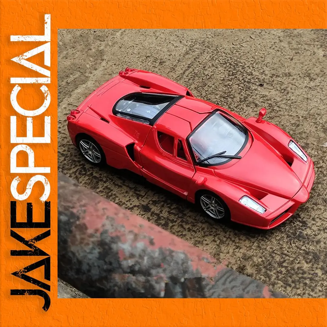 1:24 Enzo Ferrari Alloy Model with Sound & Lights 1 1:24 Enzo Ferrari Alloy Model with Sound & Lights