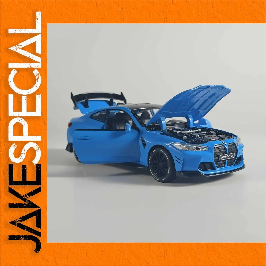 1:32 Scale BMW M4 Coupe Model with Sound 1 1:32 Scale BMW M4 Coupe Model with Sound
