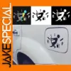 Humorous Reflective Fuel Cap Sticker