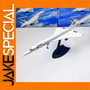 1:168 Alloy Concorde Model Aircraft