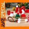 Miniature Christmas Hats and Scarves for Dolls