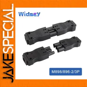 Widsay 2/3-Pin Black Docking Terminal