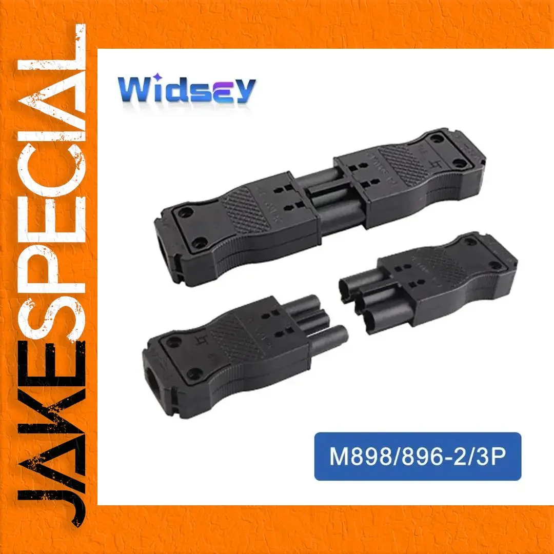 Widsay 2/3-Pin Black Docking Terminal 1 Widsay 2/3-Pin Black Docking Terminal
