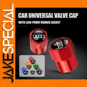 Aluminum Tire Valve Cap Set for Cars and Bikes