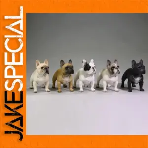 1/6 Scale French Bulldog Resin Model Collection