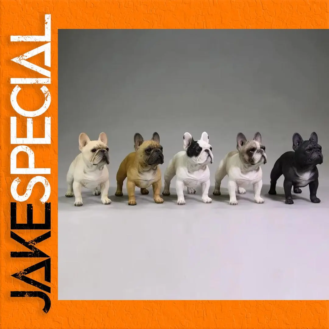 1/6 Scale French Bulldog Resin Model Collection 1 1/6 Scale French Bulldog Resin Model Collection