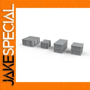 Yao's Studio Miniature Crate Set for Dioramas