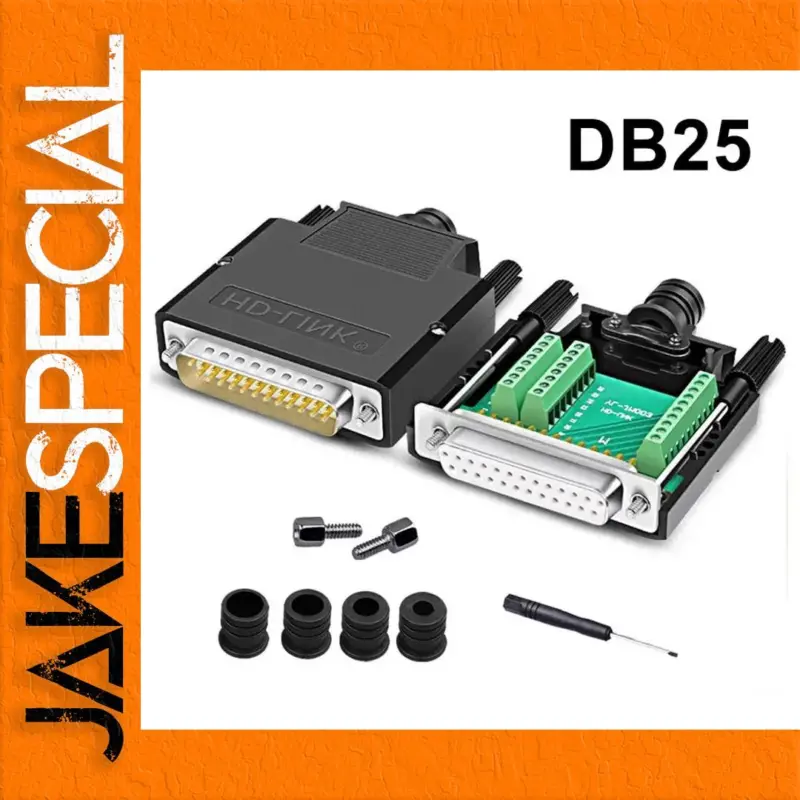 Enhance Your Projects with the Versatile DB25 Solderless Breakout Connector 1 89e80f93446948fe8ee406d5 product image