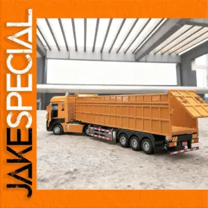 1:50 City Tipper Truck Model with Sound and Light