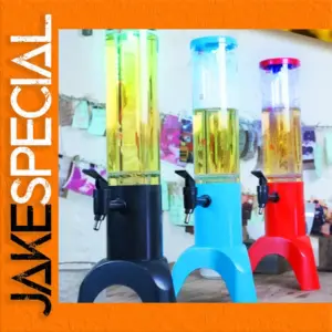 Luminous 1.5L Beer Dispenser with LED Glow