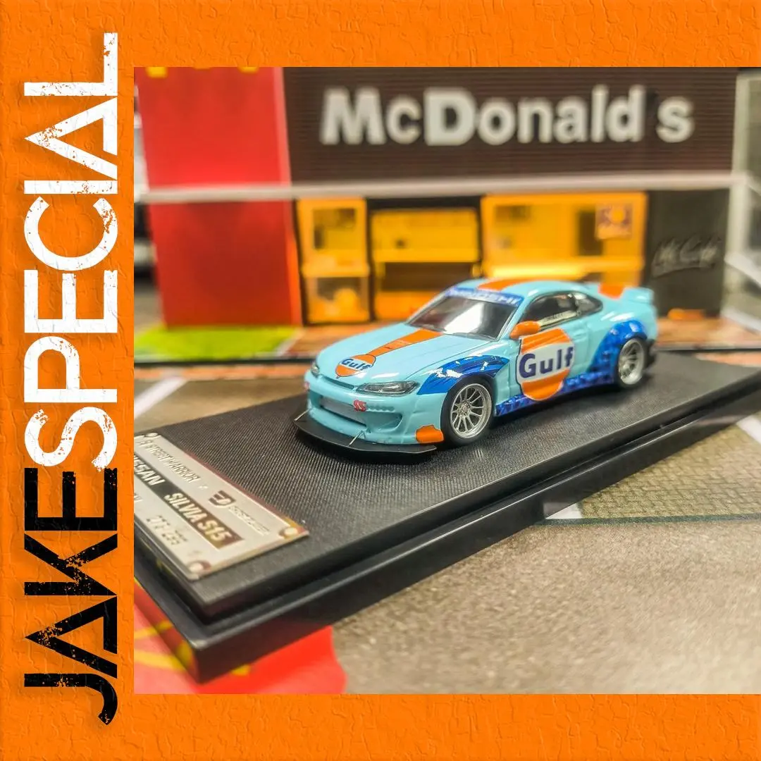 JDM Silvia S15 Pandem 1:64 Diecast Model Car 1 JDM Silvia S15 Pandem 1:64 Diecast Model Car