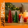 Festive Wooden Christmas Tree Set (3 pcs)