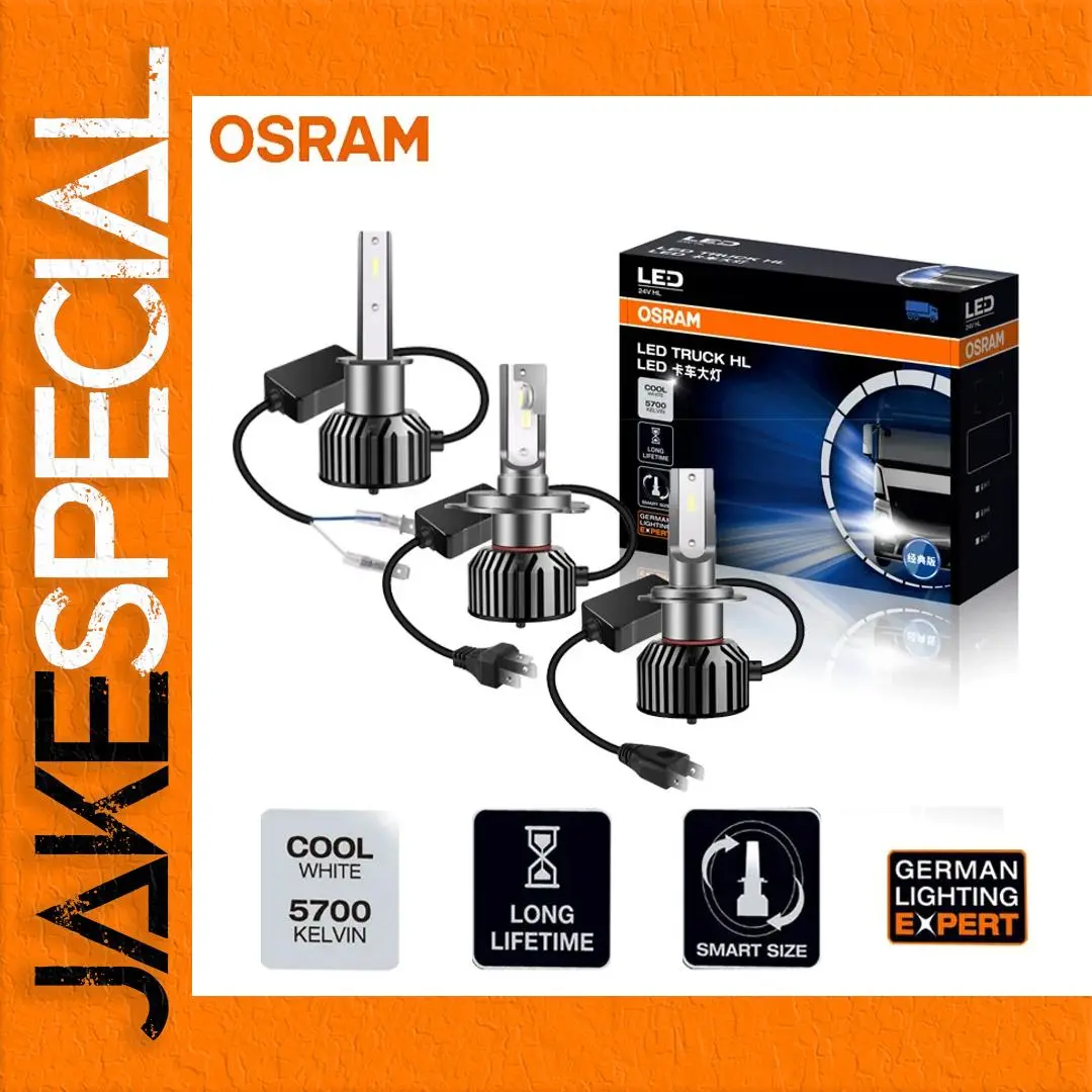 OSRAM H1, H4, H7 24V LED Bulbs 28W 5700K 1 OSRAM H1, H4, H7 24V LED Bulbs 28W 5700K