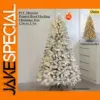 Flocked Christmas Tree 120-270cm with LED Lights