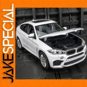 White BMW X6 M Coupe Model 1:24 Scale