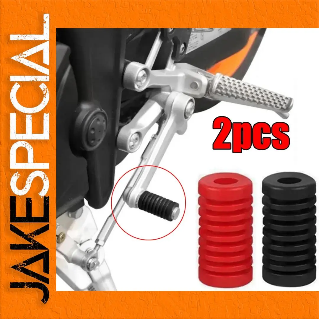 Motorcycle Shift Lever Rubber Cover in Red or Black 1 Motorcycle Shift Lever Rubber Cover in Red or Black