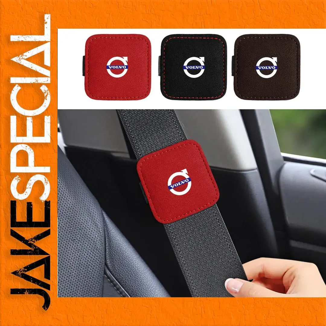 Stylish PU Leather Seat Belt Clip for Cars 1 Stylish PU Leather Seat Belt Clip for Cars