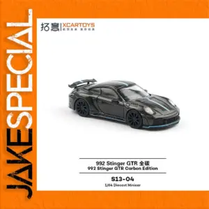 992 GTR Carbon Blue Line Diecast Model 1:64