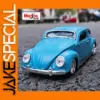 Light Blue 1:24 Diecast Volkswagen Beetle Model