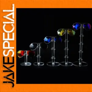 Acrylic Sunglass Display Stand with Adjustable Levels
