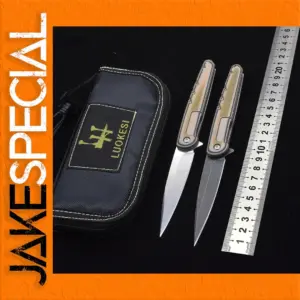 D2 Steel Tactical Folding Pocket Knife