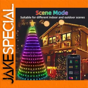 Smart Multicolor Christmas Tree Lights with Remote