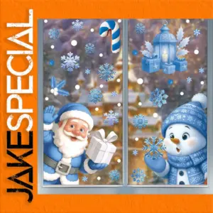 Christmas Window Stickers Set by Gooparty