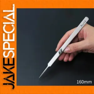 Precision Stainless Steel Soldering Tweezers 160mm