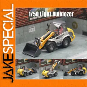 1:50 Scale Construction Bulldozer Model