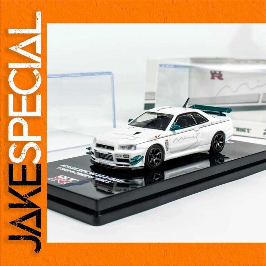 Nissan GT-R R34 V-SPEC Diecast Model - 1:64 Scale 1 Nissan GT-R R34 V-SPEC Diecast Model - 1:64 Scale