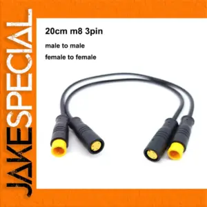Waterproof M8 Sensor Cables for E-Bikes