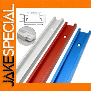 Aluminum T-Track Slots for Woodworking (30cm-50cm)