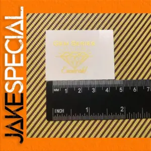 Custom Electric Guitar Decal Set of 3